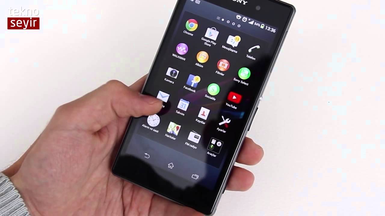 Sony Xperia Z1 Akıllı telefon incelemesi