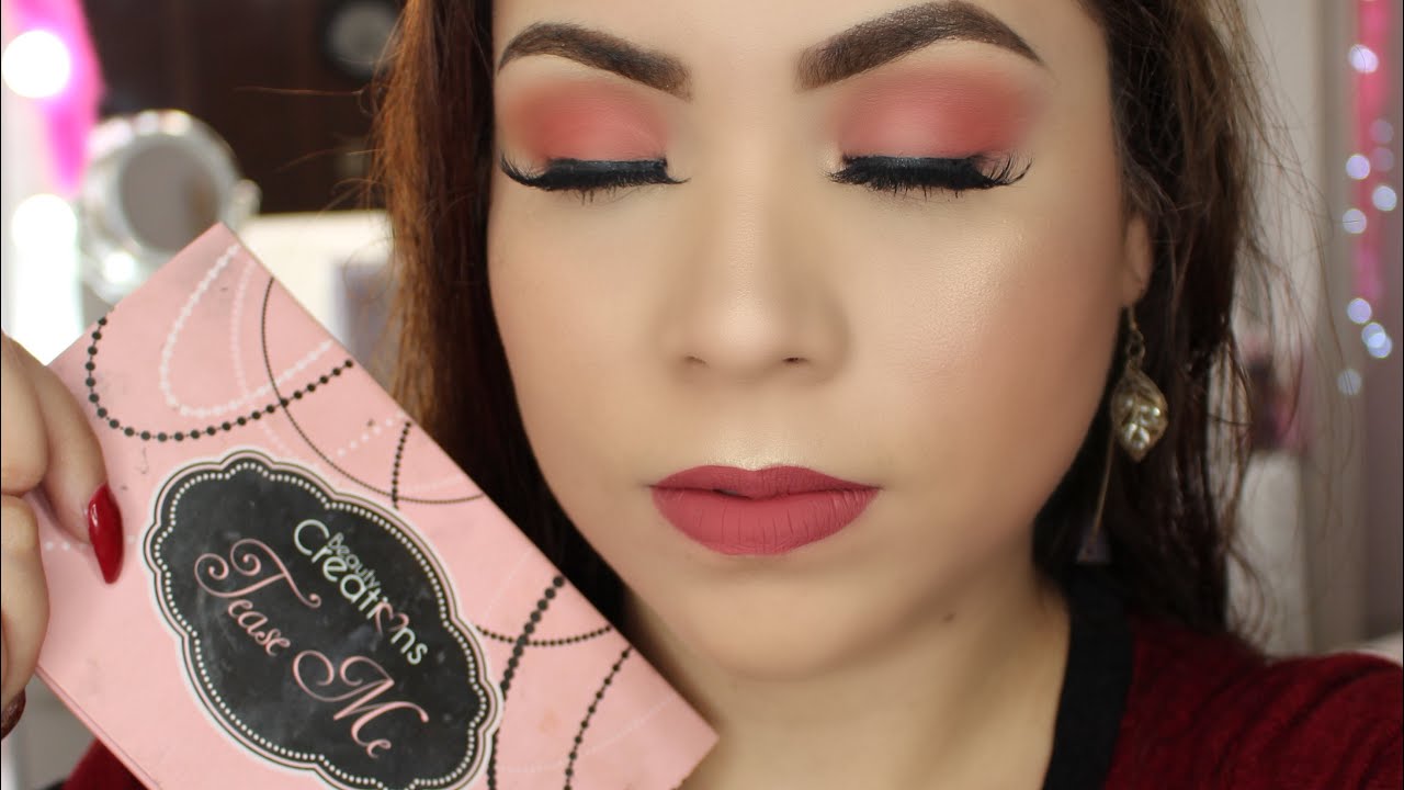 MAQUILLAJE DE DIA FACIL CON TEASE ME BEAUTY CREATIONS ♥ FERIBARUE