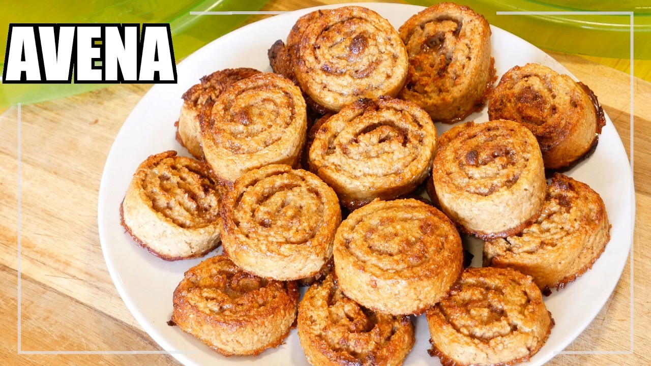 Cómo hacer galletas de avena fáciles y ricas – Rolls de canela irresistibles