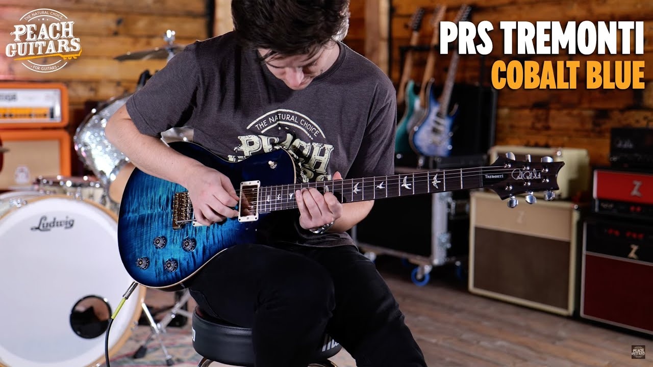 No Talking...Just Tones | PRS Tremonti Cobalt Blue