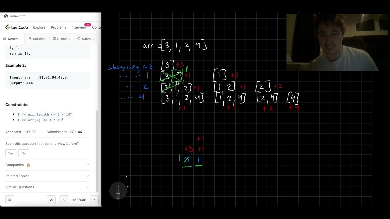 Leetcode 907. Sum of Subarray Minimums