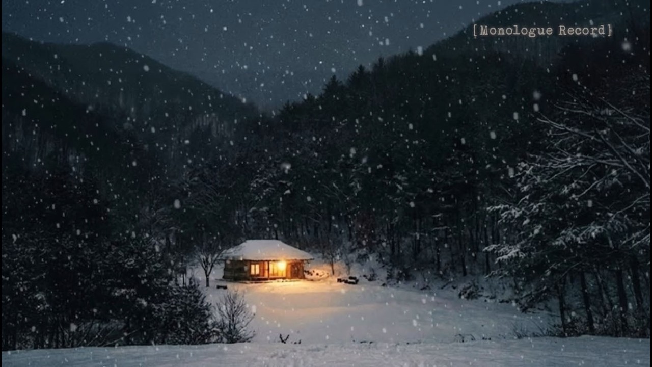 세상과 단절된 고요한 휴식 ❄️수면·정서 안정 치유 음악 _ 1930s Cinematic New Age Lyrical Piano Ambient (1 Hour)
