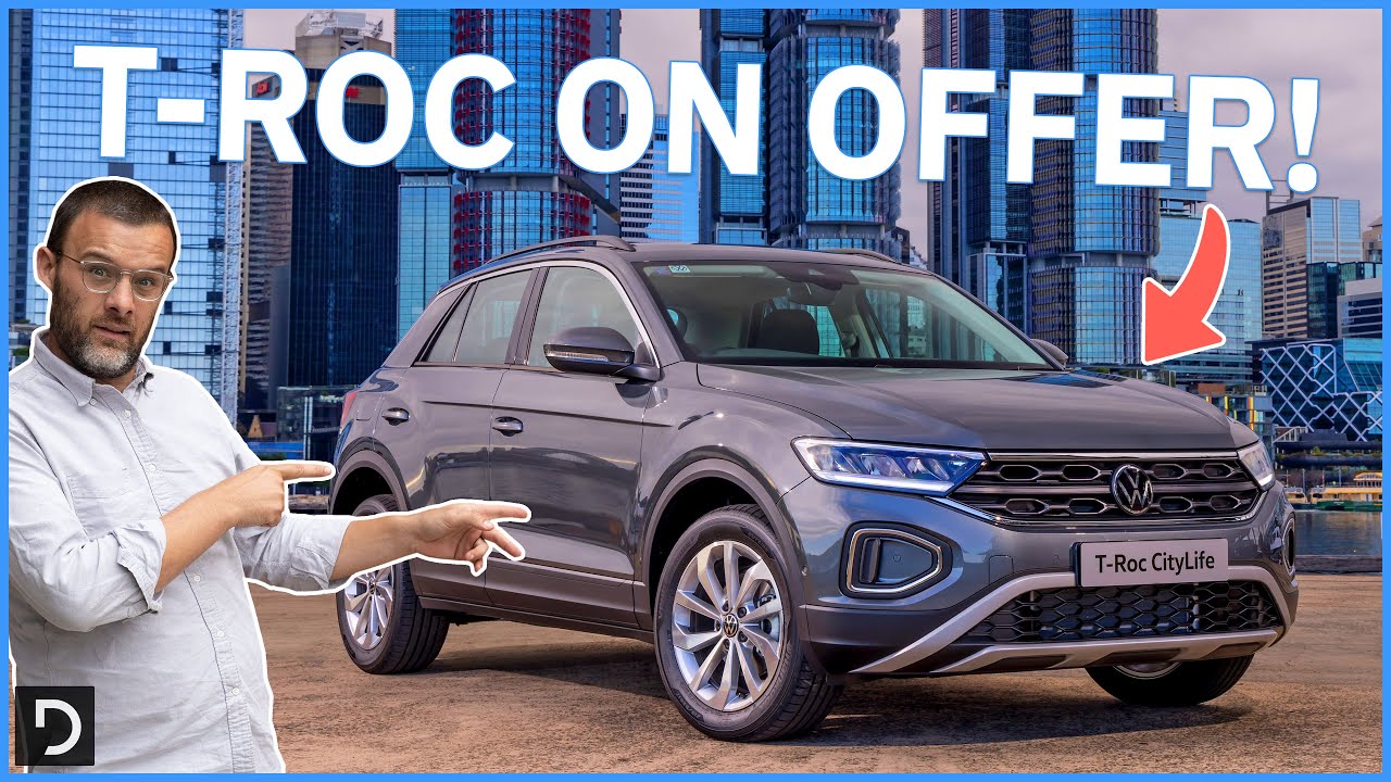 Цена на Volkswagen T-Roc City Life SUV 2023 года просто потрясающая | Drive.com.au