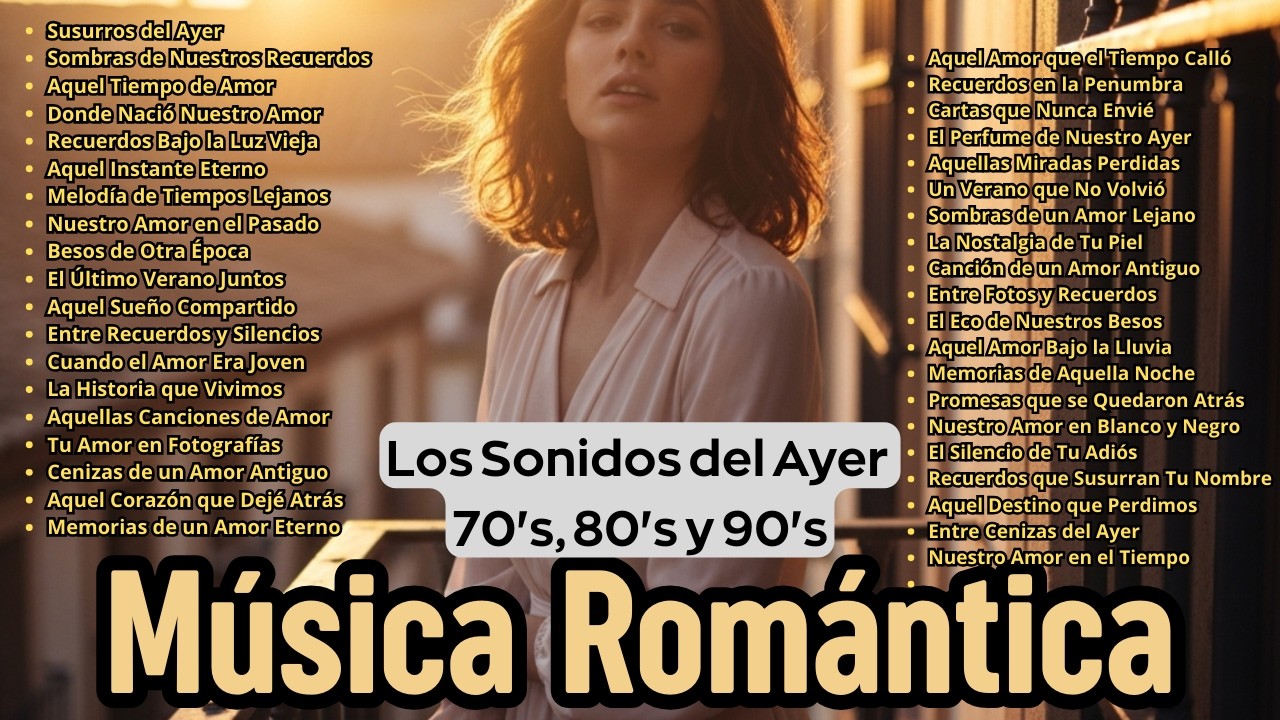Volveré a Tu Corazón 💕 Clásicos Románticos en Español 70s 80s 90s