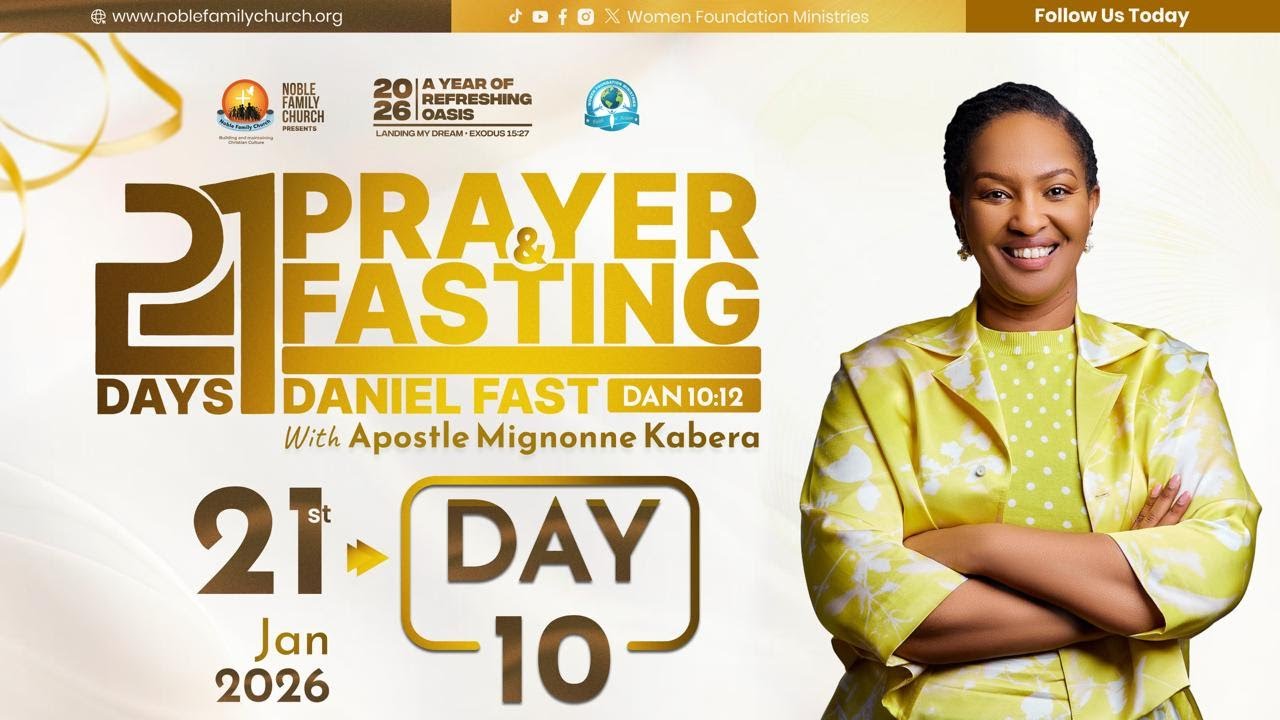 21 Days of Prayer and Fasting 2026 (Day 10) 