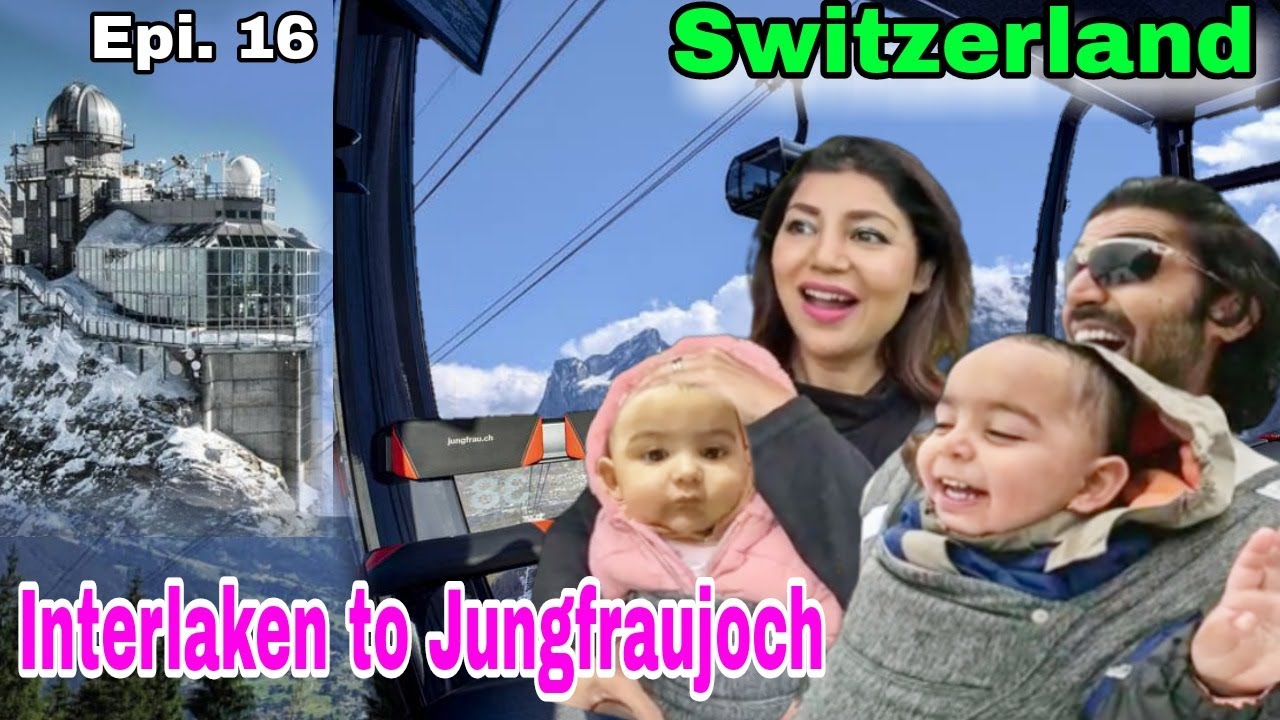 To the top of Europe Jungfraujoch | HINDI | WITH ENGLISH SUBTITLES | Debina Decodes |