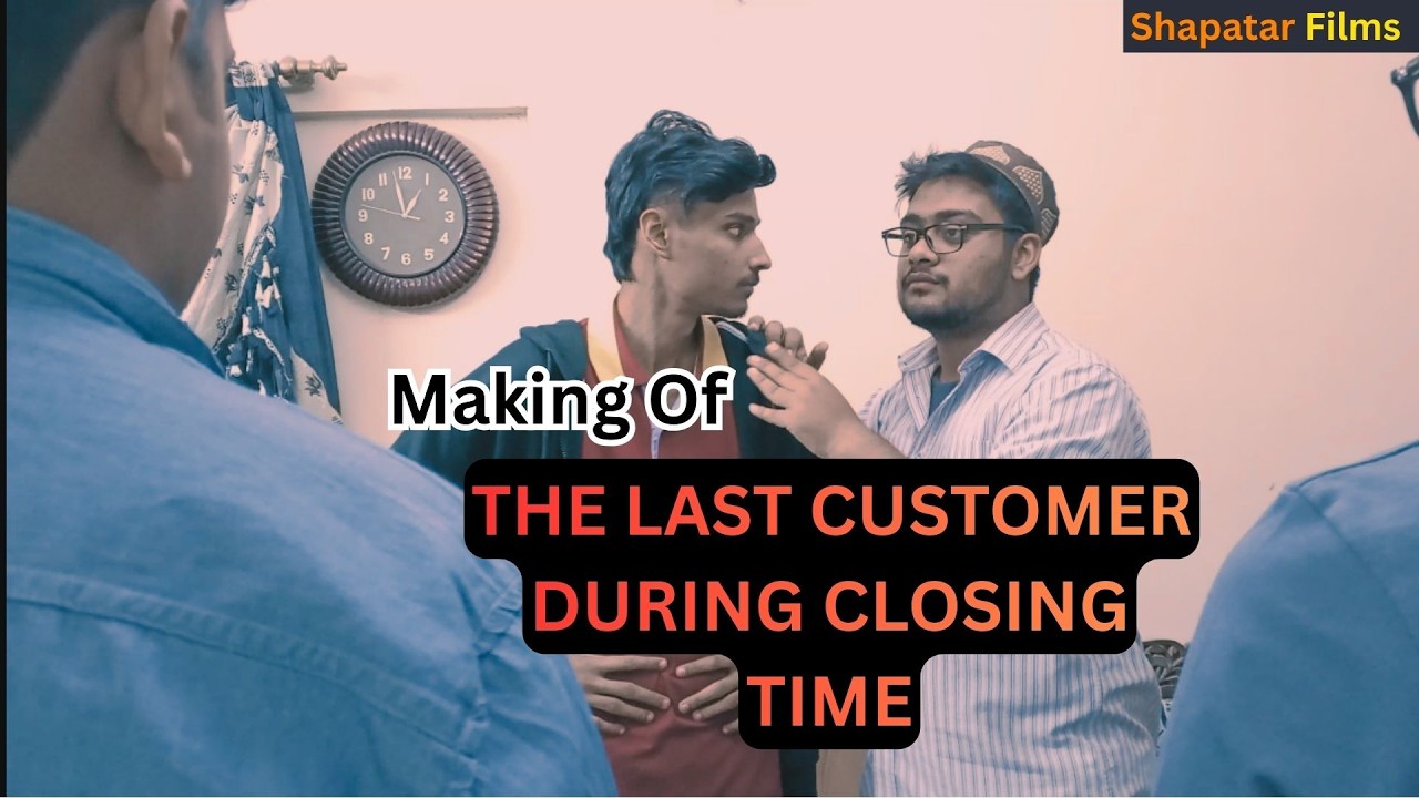 THAT ONE CUSTOMER DURING CLOSING TIME | Behind The Scenes/Bloopers | ShapatarFilms Vlog | SFV
