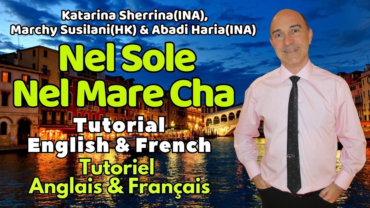 Nel Sole Nel Mare Cha Line Dance (Tutorial English & French / Tutoriel Anglais & Français)