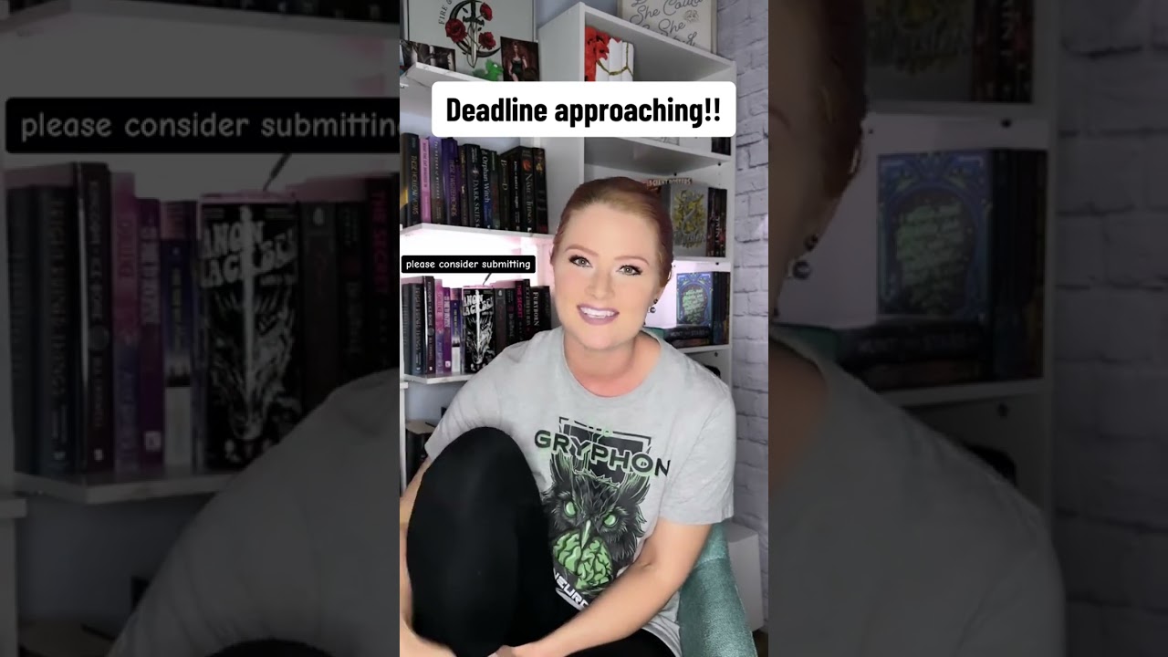Bookish Community!! The deadline is almost here!!📚 All are welcome!! We would love to have you!!🖤