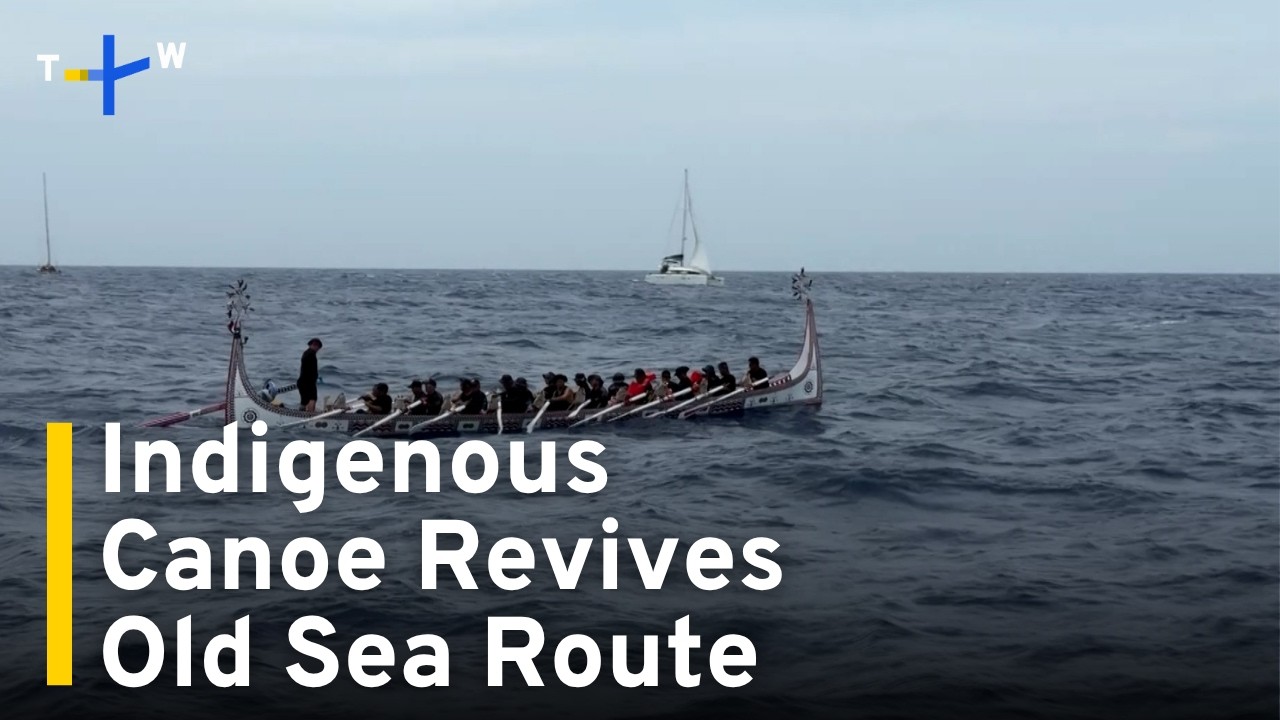Indigenous Canoe Revives Old Sea Route From Orchid Island to Batanes  | TaiwanPlus News