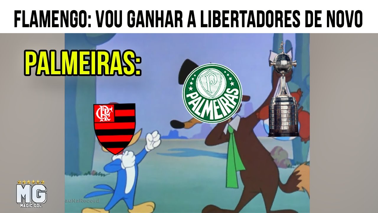 MELHORES MEMES DE FLAMENGO X PALMEIRAS