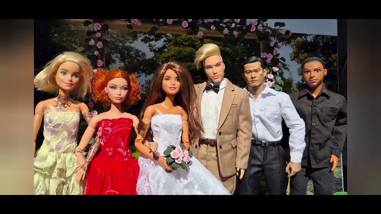 DIY - A WEDDING in MINIATURE - 1:6 Scale