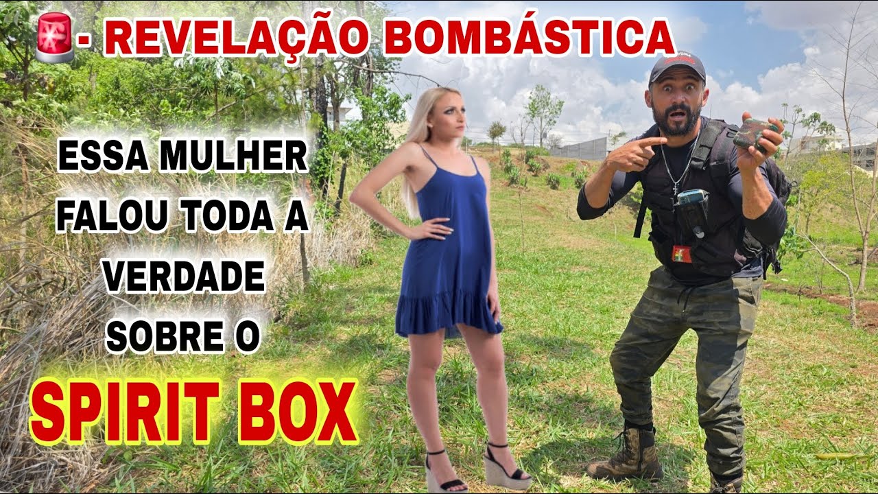 🚨 - URGENTE - MULHER FALOU TODA A VERDADE SOBRE O SPIRITBOX