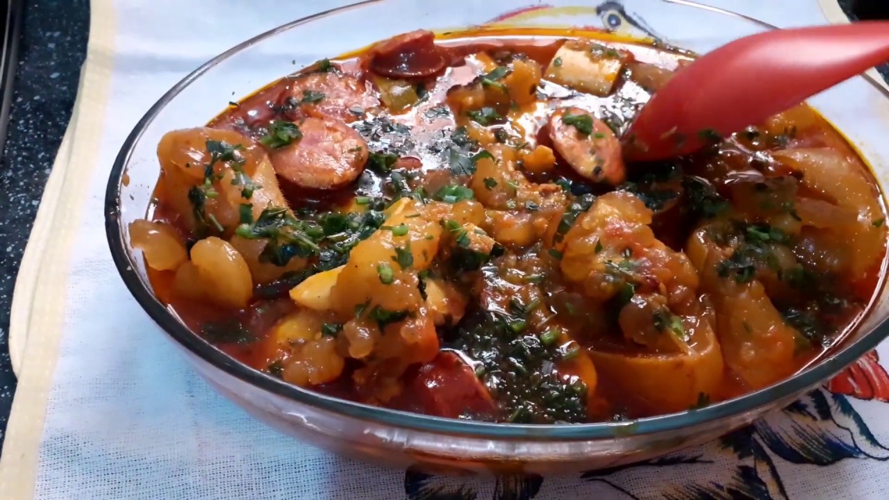 Receita de Mocotó com Lingüiça Calabresa