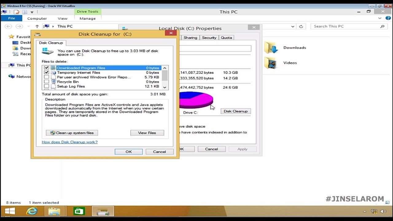 Using Disk Defrag and Disk Cleanup in Windows