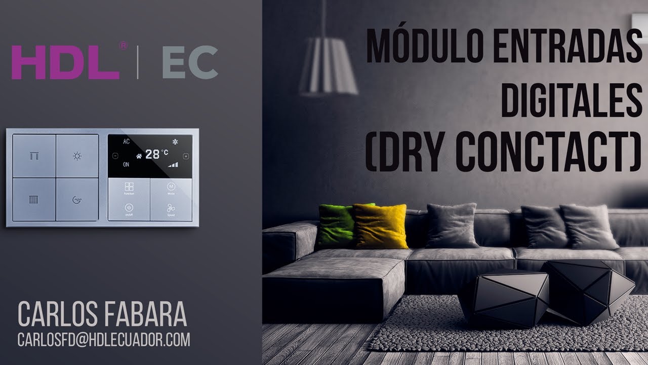 Módulo de entradas Digitales (Dry Conctact)