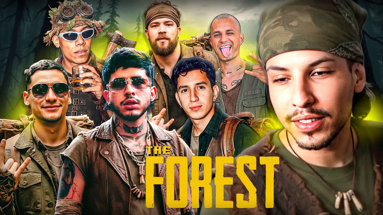 TODA LA GANGA JUEGA THE FOREST DE UNA VEZ POR TODAS 🔥 TODOS SE TRAICIONAN* | Samulx