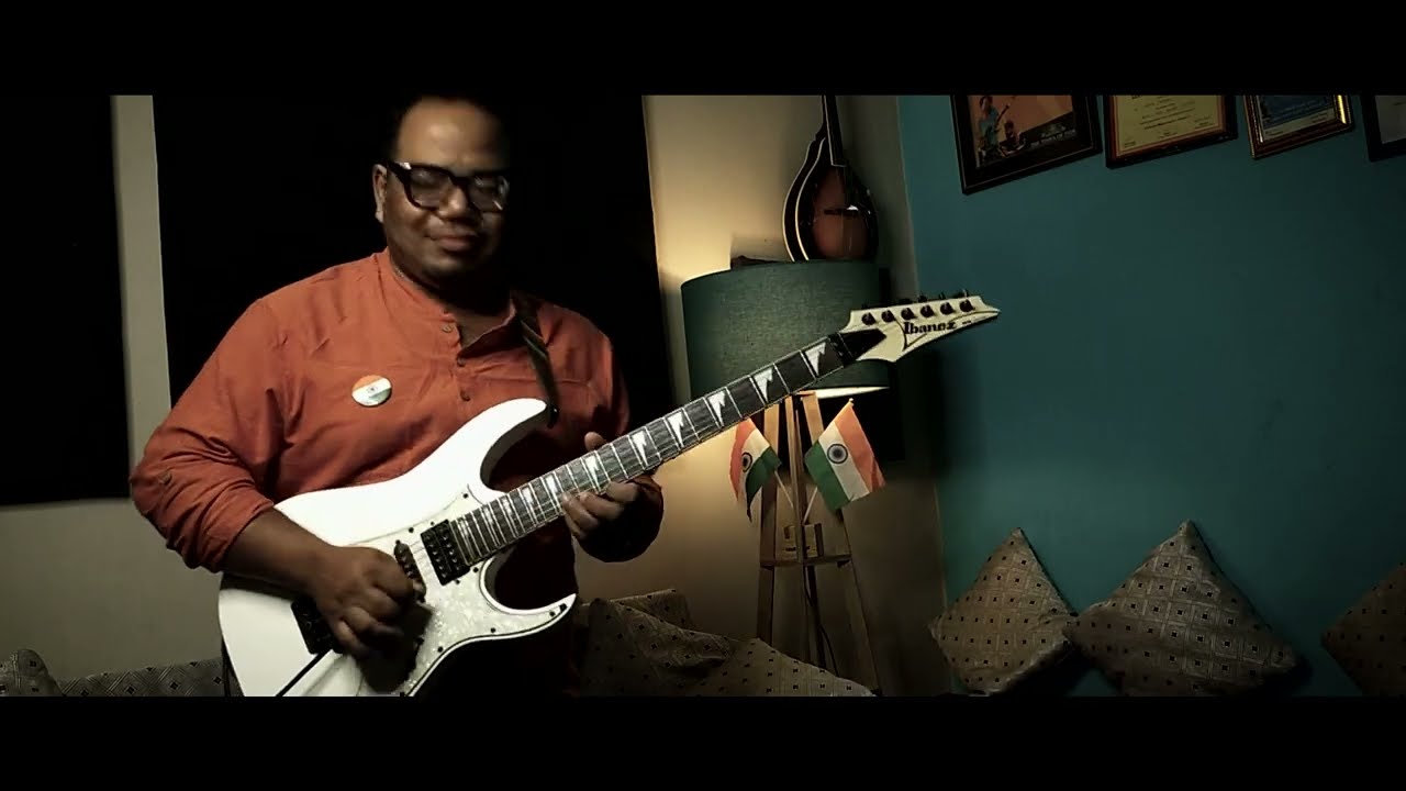 Kadam Kadam Badhaye Ja l Guitar Cover by - AARON DARNAL