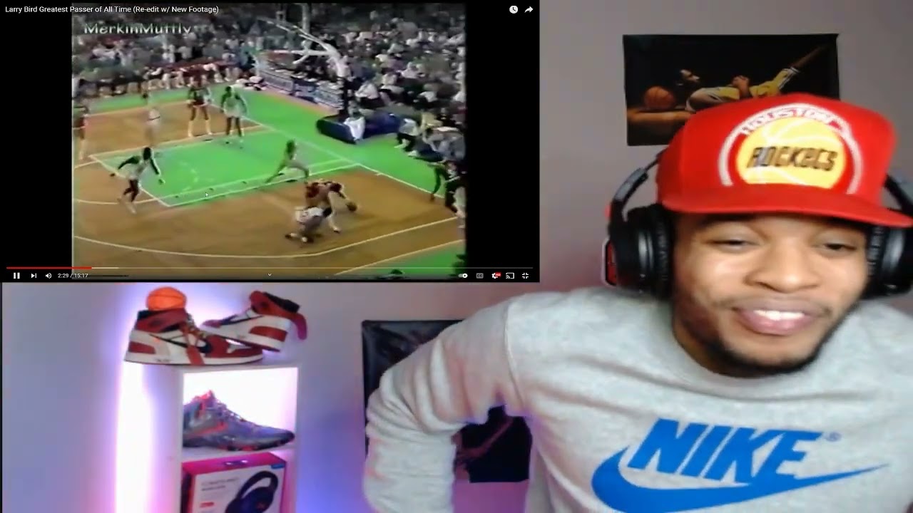 LARRY BIRD GREATEST PASSER OF ALL-TIME (RE-EDIT W/ NEW FOOTAGE) REACTION!!!