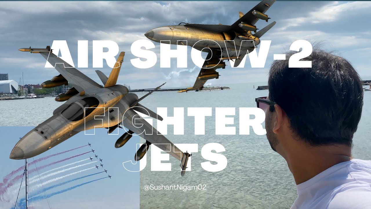 Air Show Part-2 | Fighter Jets | Aerial Stunts | Planes| Jet | International Air Show |Sushant Nigam