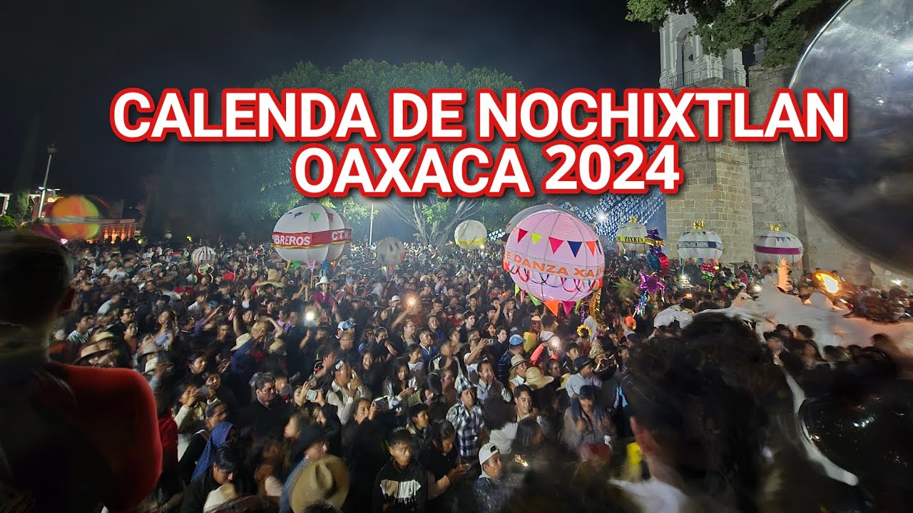 Calenda de Nochixtlan,  19 bandas poniendo ambiente