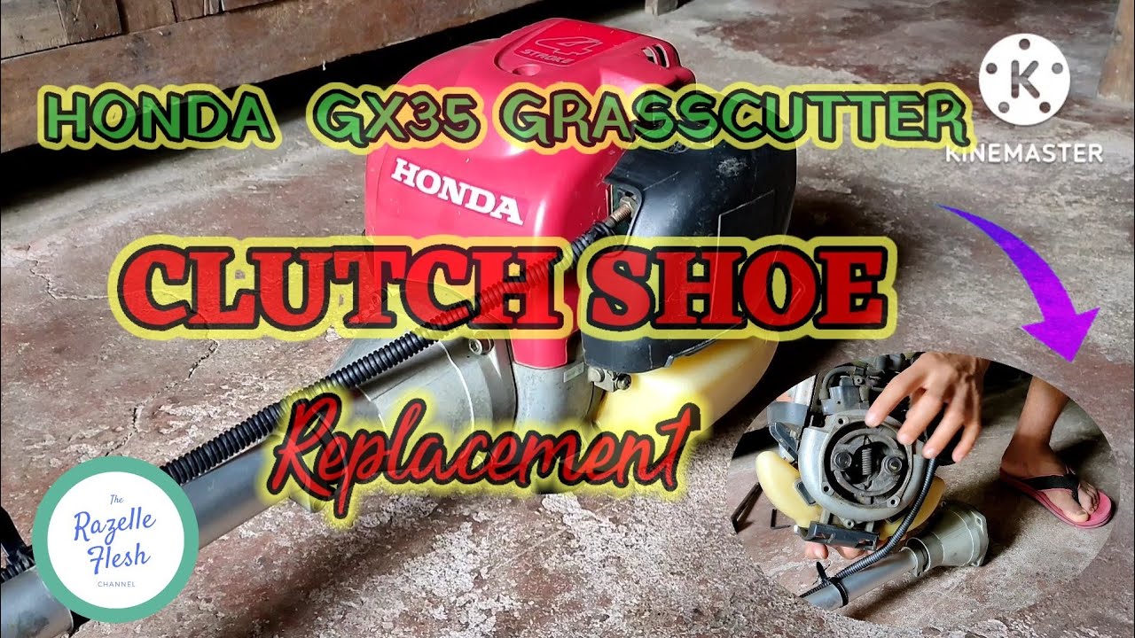 PAANO MAGPALIT NG CLUTCH SHOE SA HONDA GRASSCUTTER / HONDA GRASSCUTTER CLUTCH SHOE REPLACEMENT