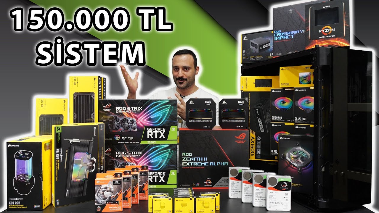 Dünya Rekoru! 150.000 TL 64 Çekirdekli Bilgisayar Topluyoruz