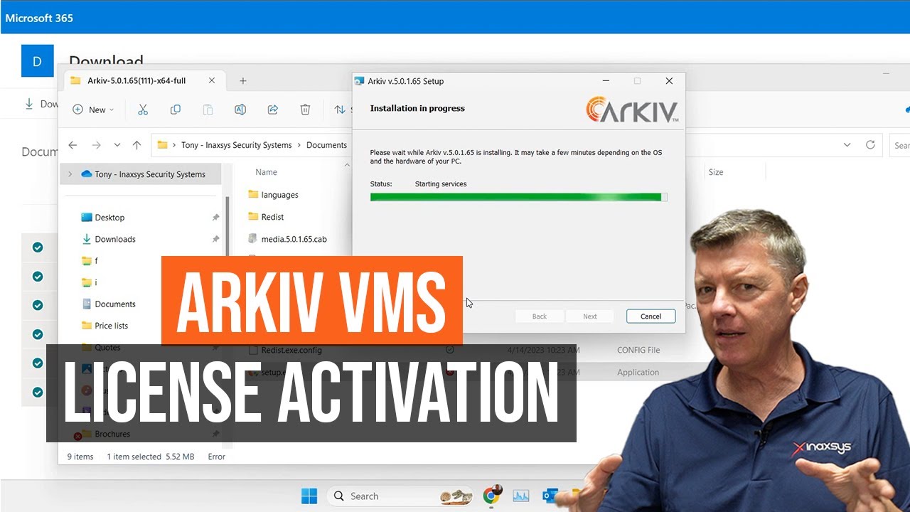 How to Install Arkiv VMS and Activate License