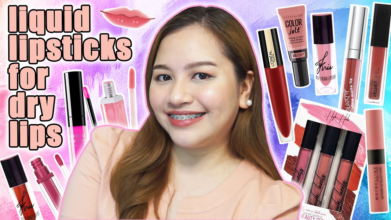 BEST LIQUID LIPSTICKS FOR DRY LIPS! MUST HAVE LIGHTWEIGHT LIQUID LIPSTICKS IN THE PHILIPPINES