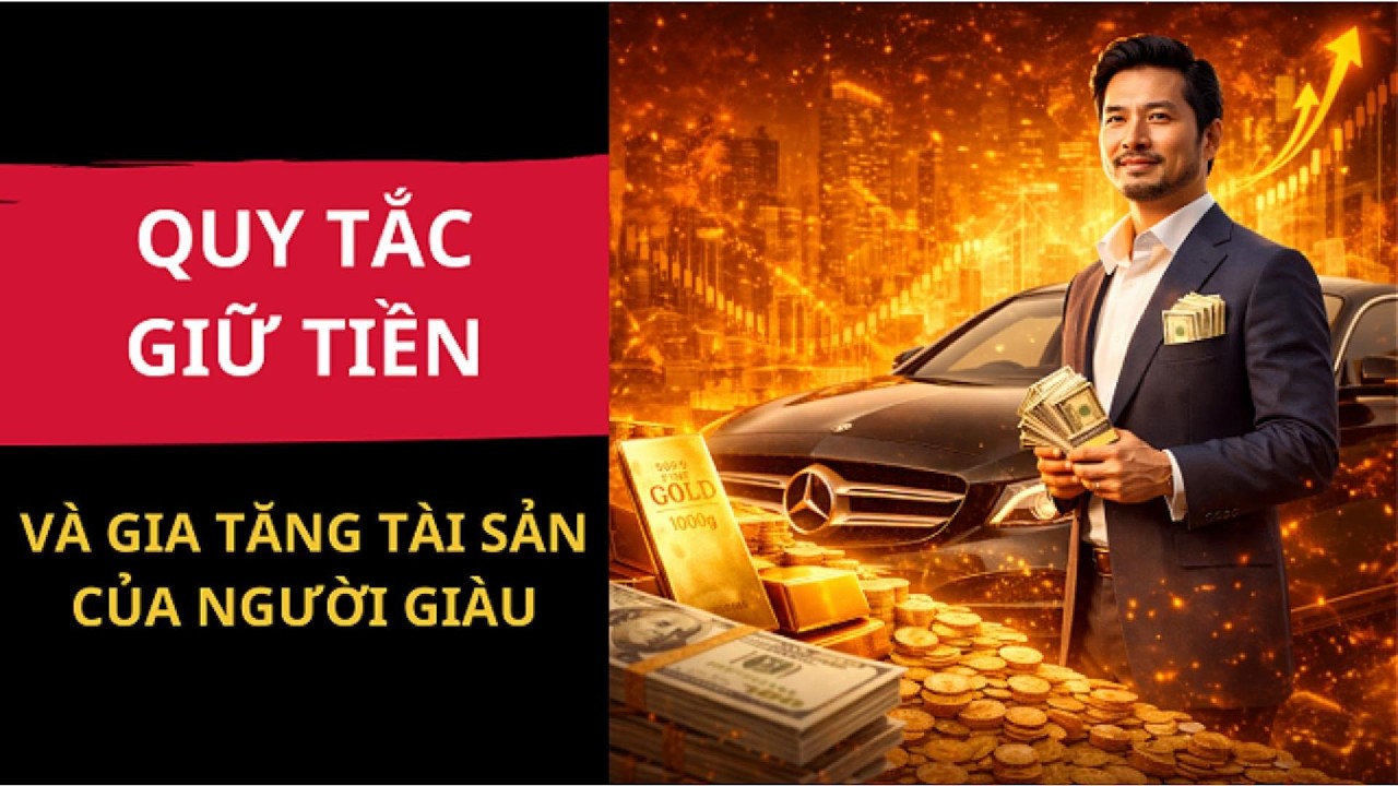 QUY TẮC GIỮ TIỀN VÀ GIA TĂNG TÀI SẢN CỦA NGƯỜI GÀU | TAY TRẮNG LẬP NGHIỆP
