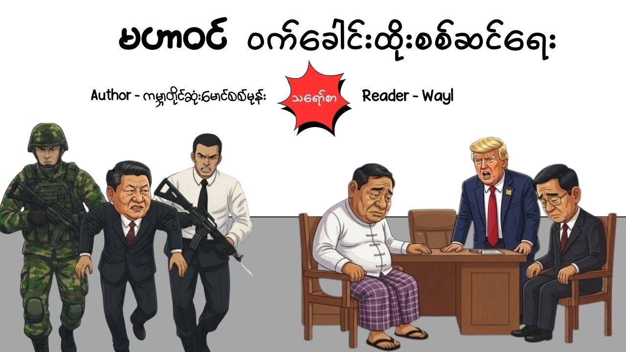 မဟာဝင် ဝက်ခေါင်းထိုးစစ်ဆင်ရေး#comedy #satires #cartoon #audiobook #funny