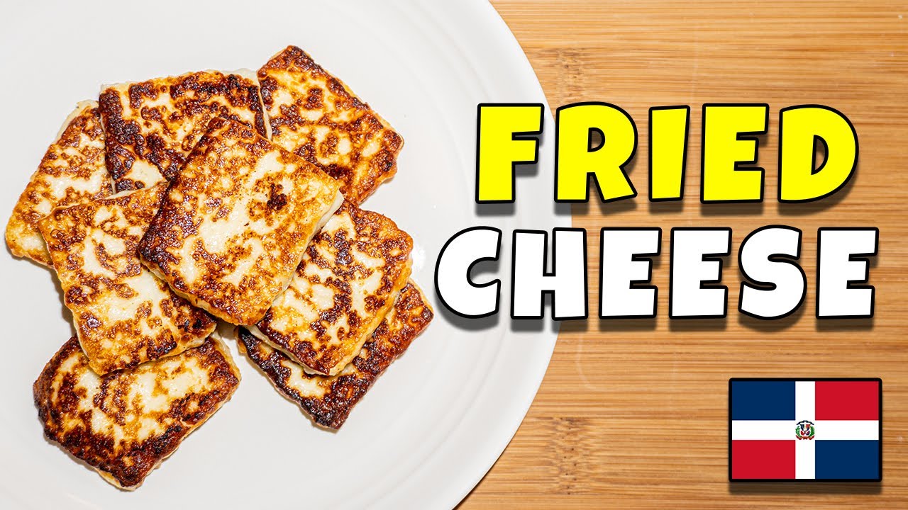 Dominican Fried Cheese | Queso Frito | Our Kitchen