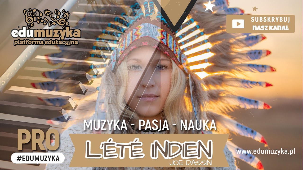 Joe Dassin - L'été Indien / EduMuzyka PRO keyboard yamaha