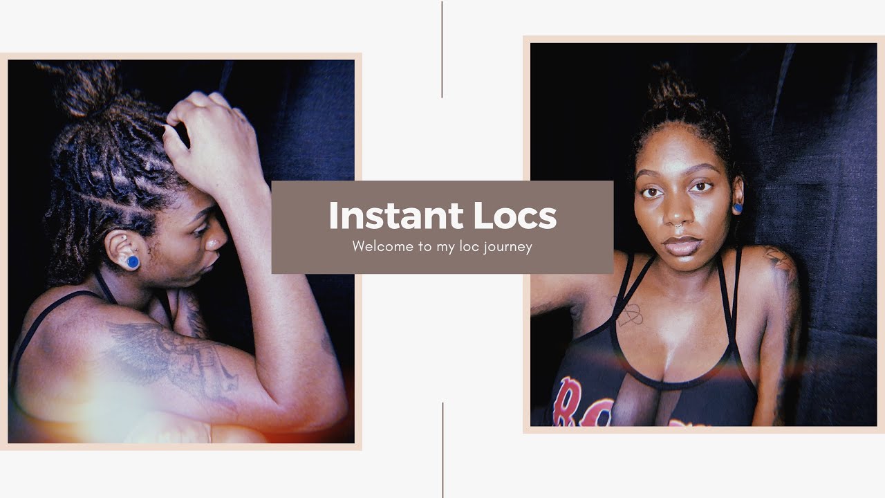 Loc Journey 2020 | Starter Locs Week 1 #locs #starterlocs  #instantlocs