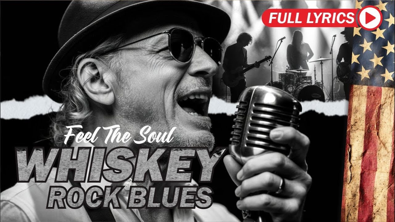 Whiskey Blues & Rock Classics 🎵 The Ultimate Blues Guitar Mix | Relaxing Night Music for Soul & Rest