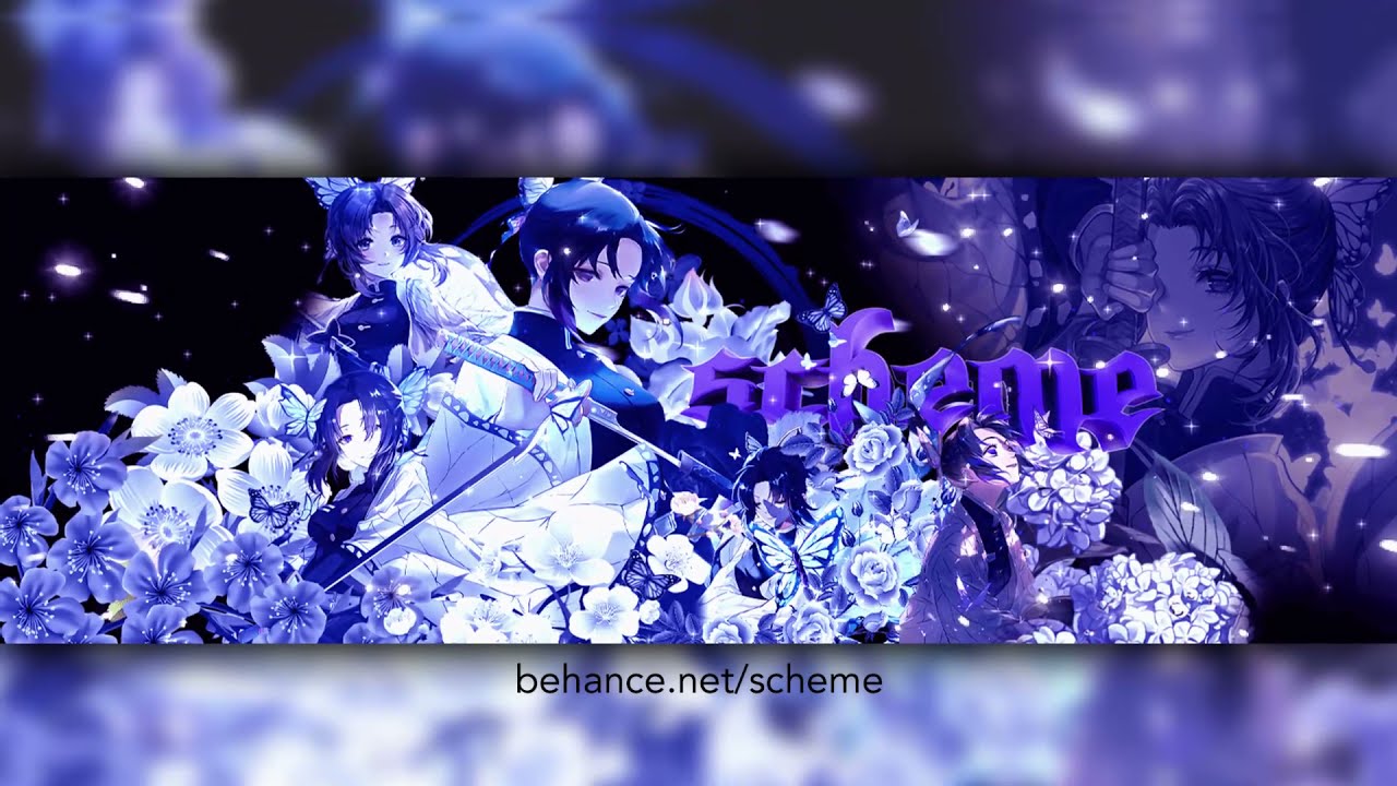 How I made THIS anime header on photoshop! (Speedart)