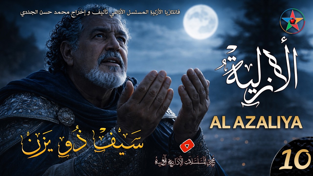 الأزلية الحلقة 10 :  البطل سيف دو اليزن يمتطي هيشة البحر للوصول إلى عالم آخر.