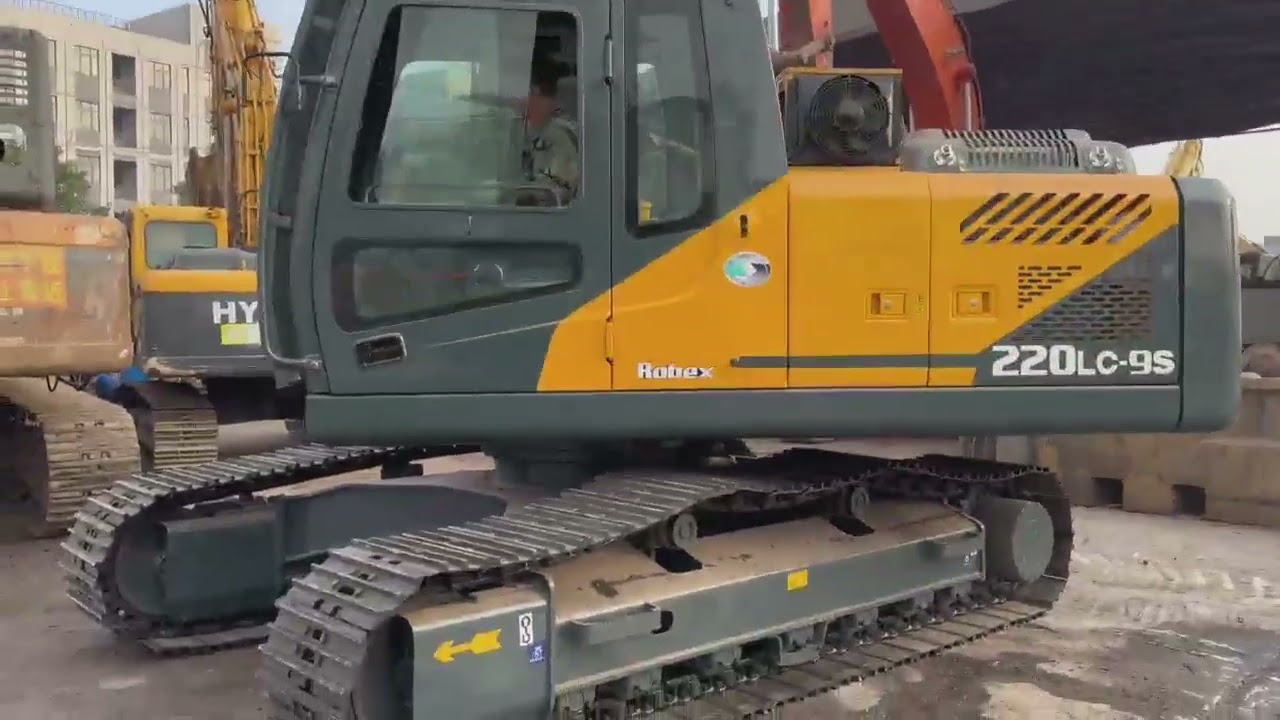 used hyundai 220LC 9 excavator for sale
