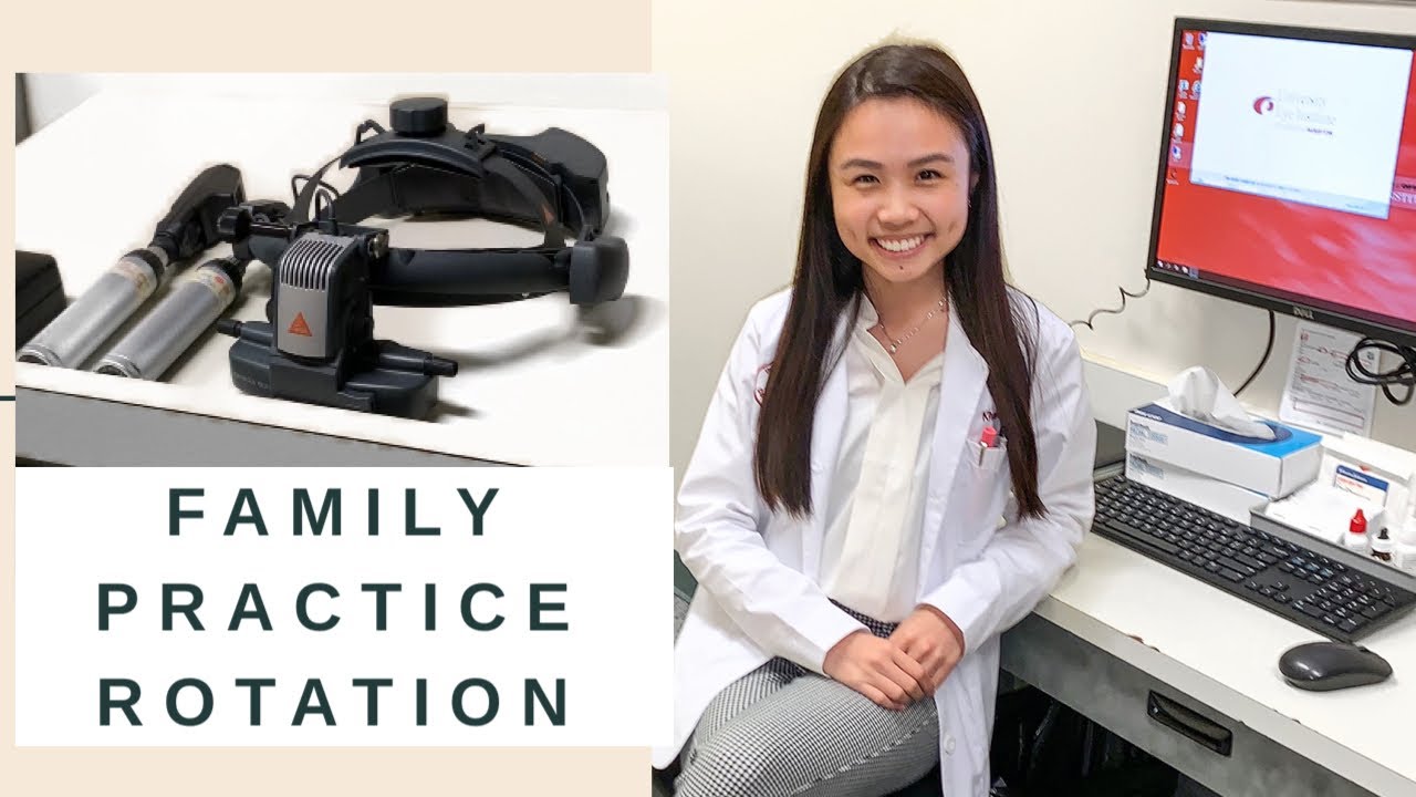 Family Practice Clinic Room Tour & What Equipment I bring | Optometry Student