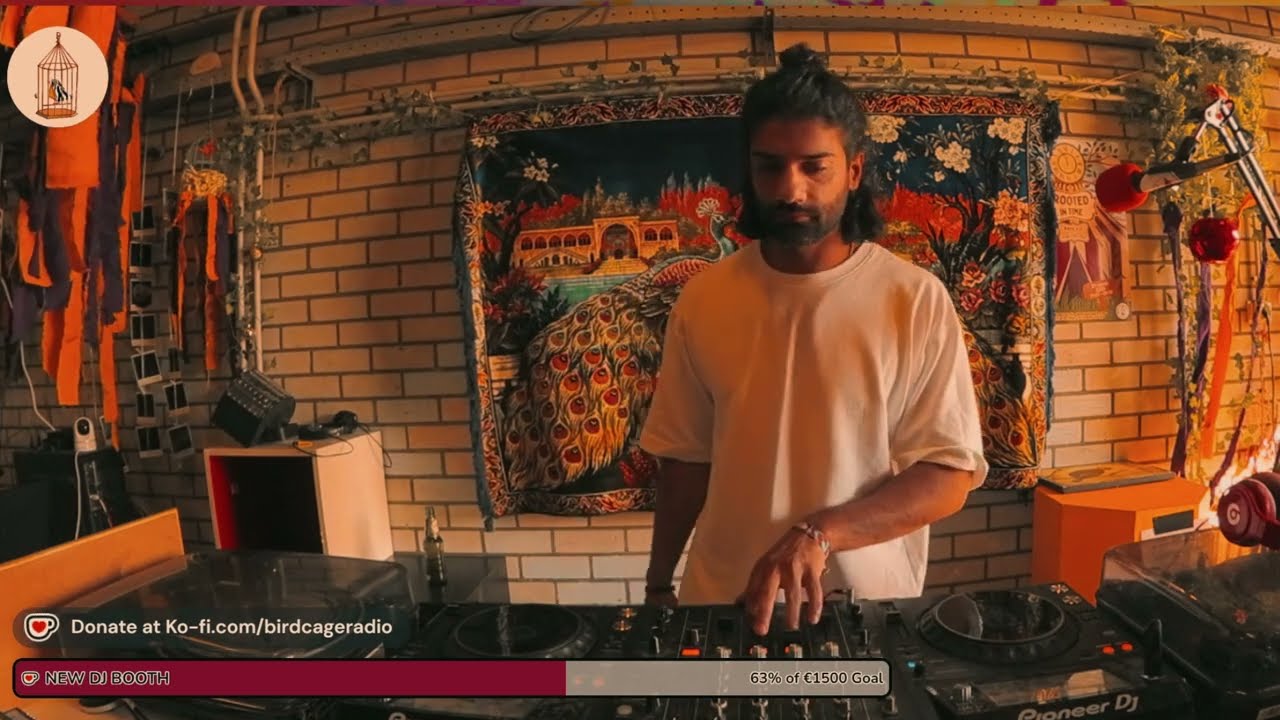 Melodic Techno & House Mix  | Live @ Birdcage Radio Utrecht! | South Asian House & Techno