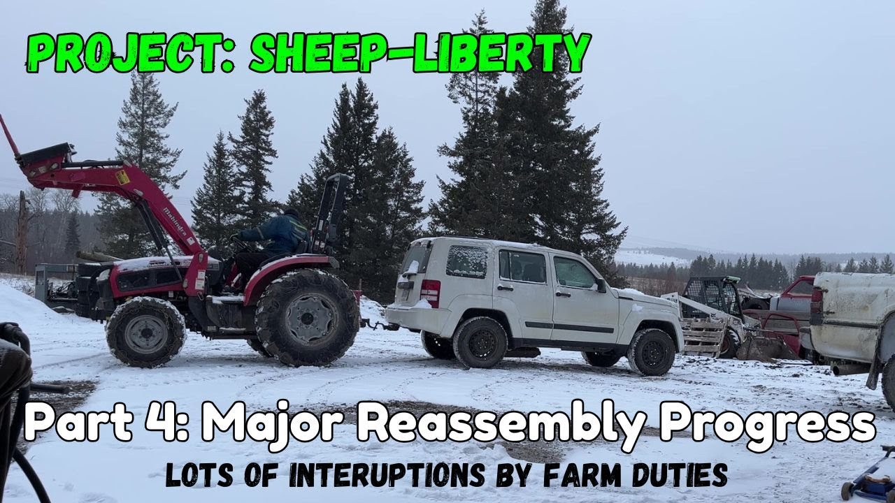 Major Steps Ahead: Jeep Liberty Rebuild Part 4