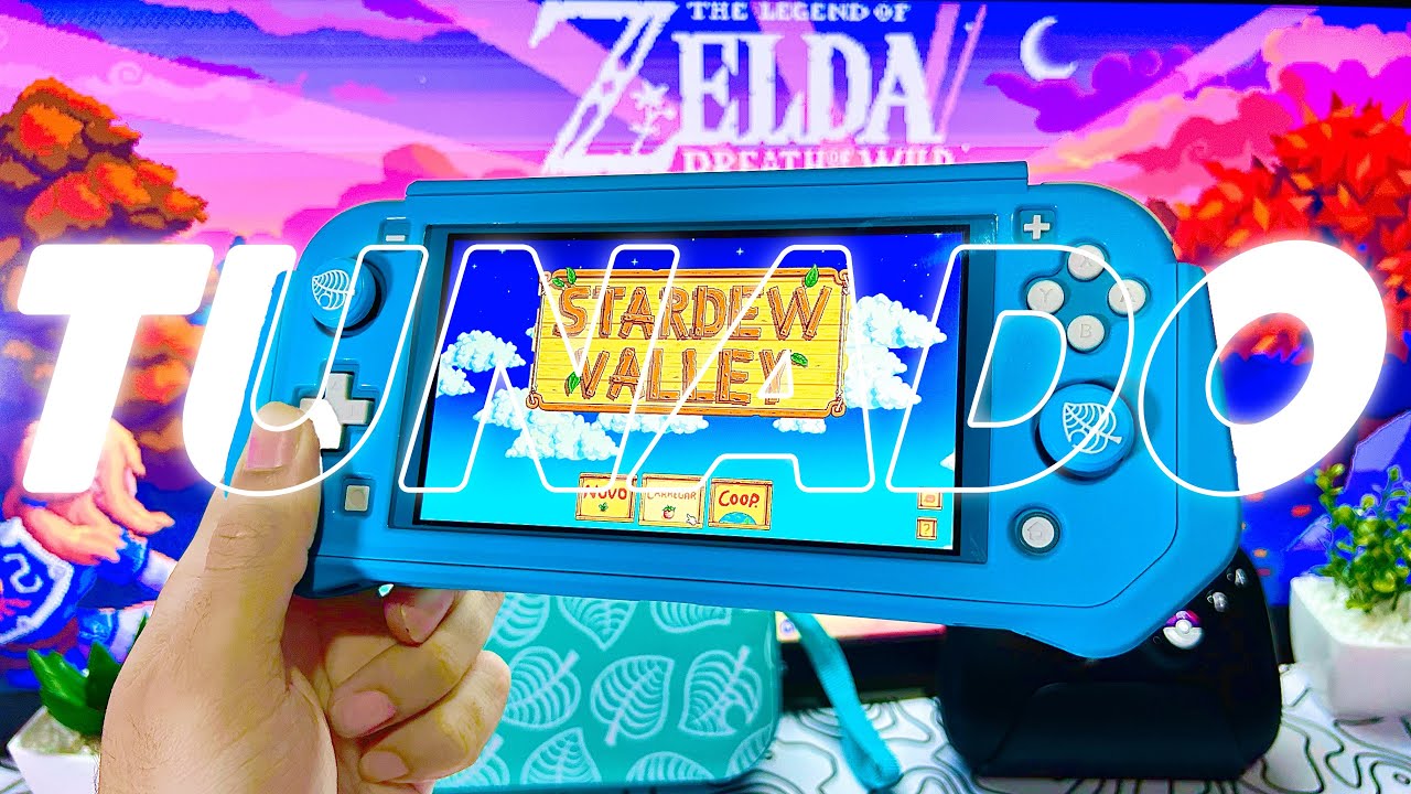 TUNEI meu SWITCH Gastando muito Pouco! (Combo de acessórios)
