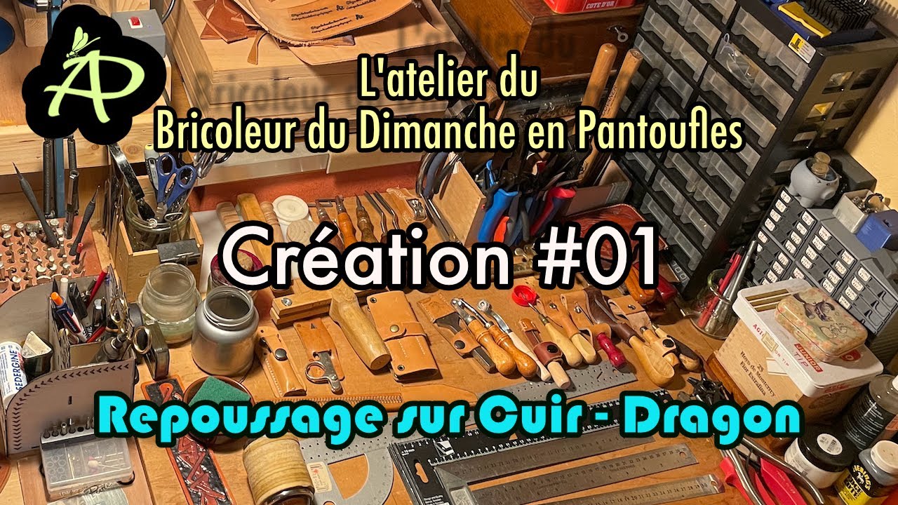 Repoussage Cuir - Dragon