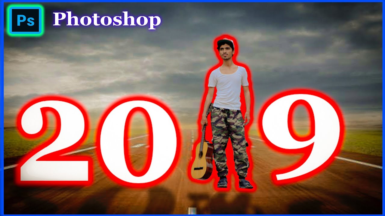 Happy New Year 2019 || Photo Edit 2019 || 2019 Photo Editing || Photoshop 2019 Year Editing
