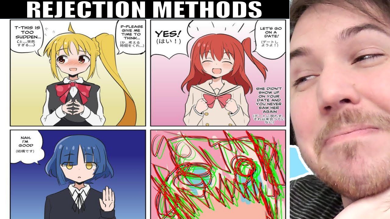 WAYS GIRLS REJECT YOU - Relatable Anime Memes