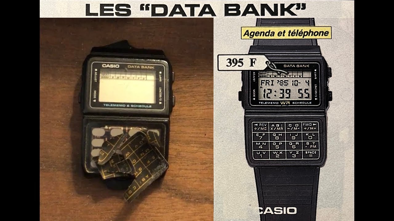 Réparation de la montre Casio 