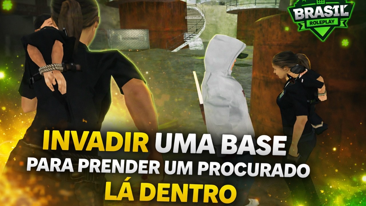 🚨 INVADIR UMA BASE PRA PRENDER O CARA LA DENTRO NO BRP