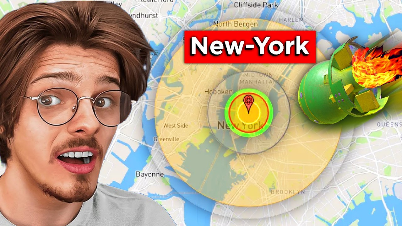 J'ai simulé la destruction Nucléaire de la Terre... (de façon hyper réaliste)
