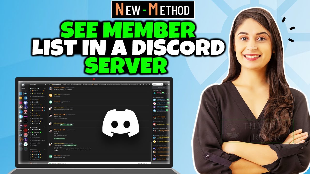 How To See Member List In A Discord Server [ Just One Click ]