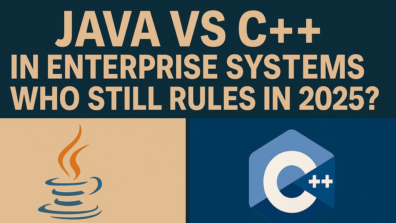 Java против C++ в корпоративных системах: кто по-прежнему правит в 2025 году?